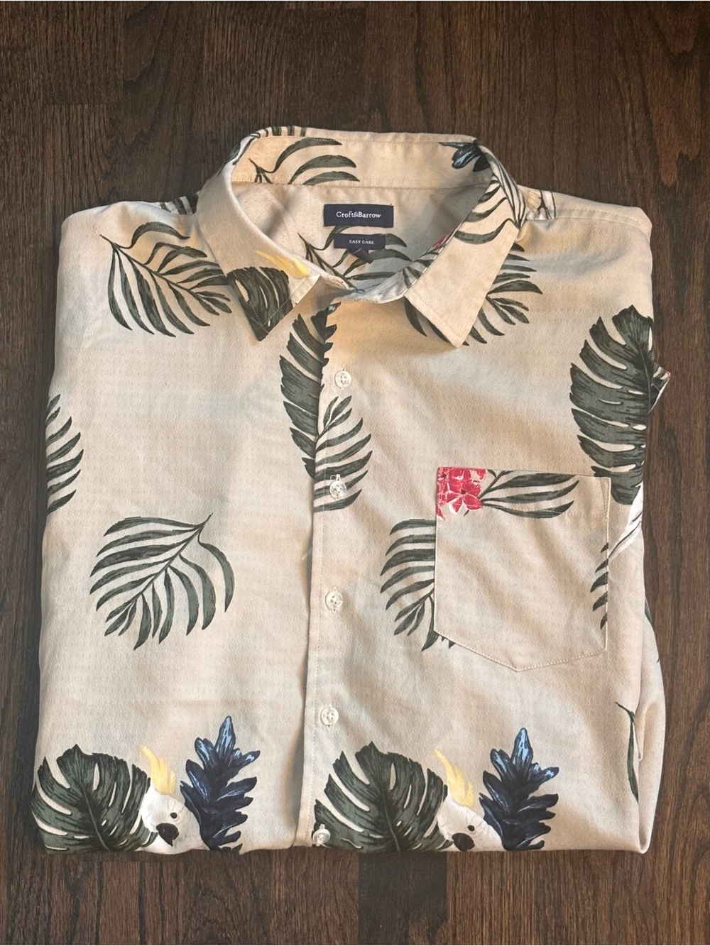 Croft & barrow Men’s XL Shirt Tropical